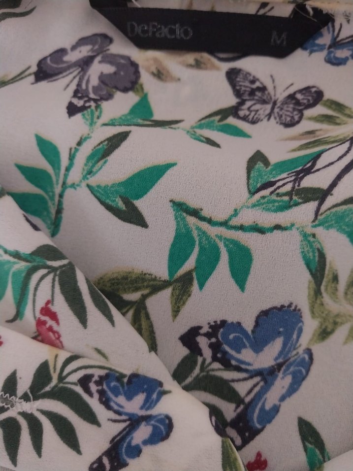 DEFACTO TİRİL TİRİL GÖMLEK - Görsel 3