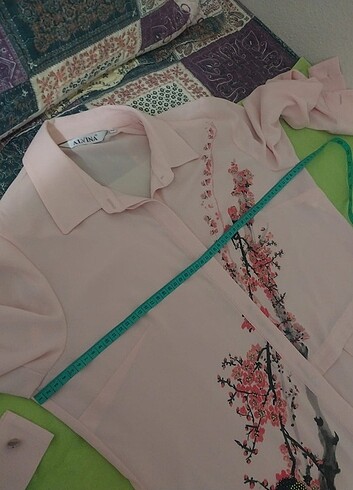 ALVİNA TİRİL TİRİL TUNİK - Görsel 6