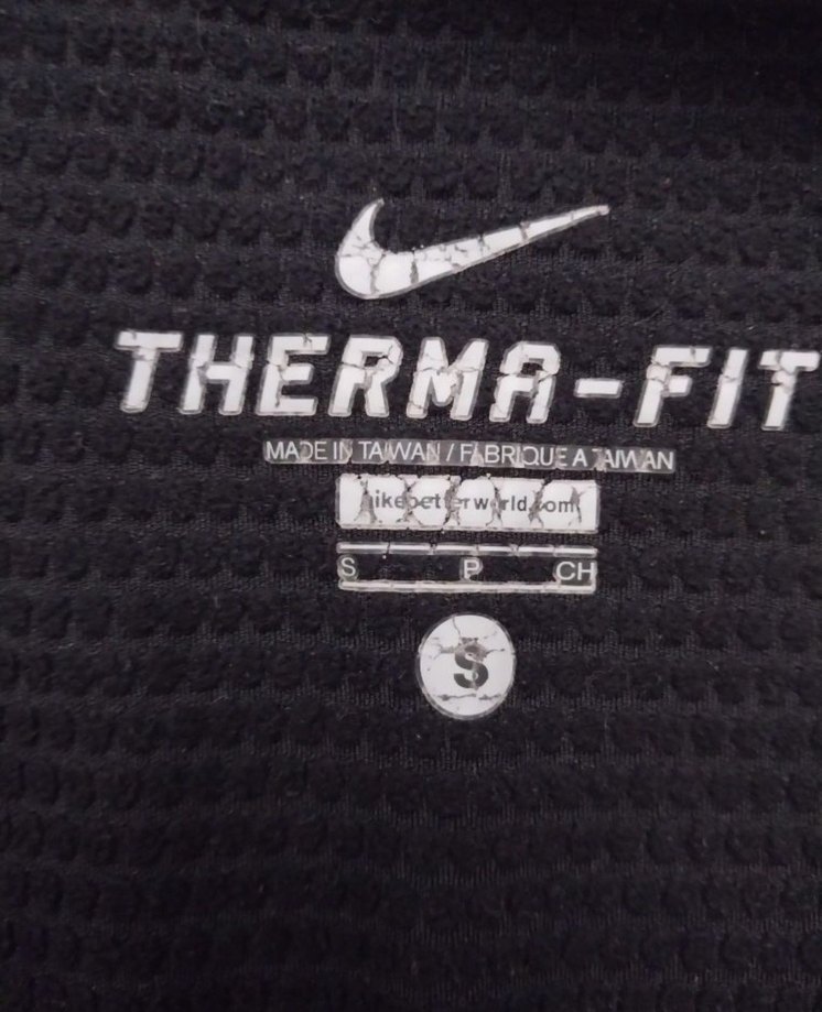 Nike THERMA FİT Siyah Yarım Fermuarlı Spor Sweatshirt — görsel 3/7