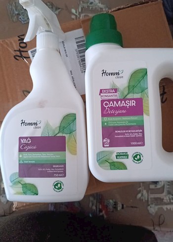Homm Clean Yağ Çözücü ve Çamaşır Deterjanı