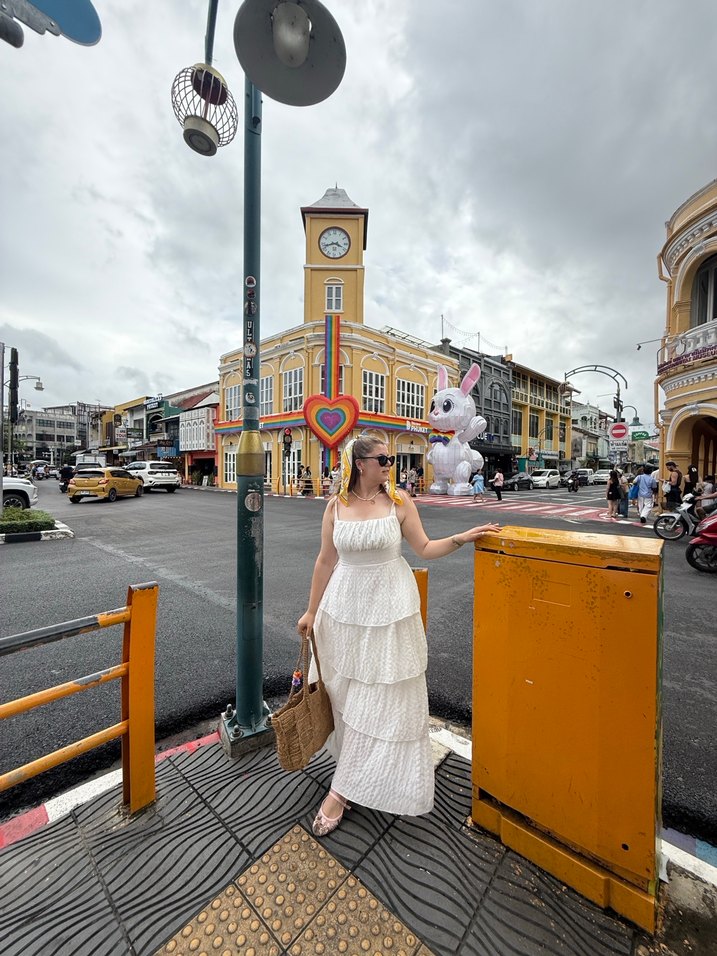 Beyaz Katkatlı elbise - Görsel 2