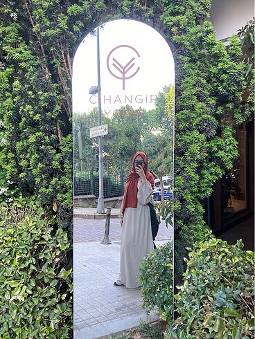 diğer Beden Taş rengi ferace - aminehanım butik