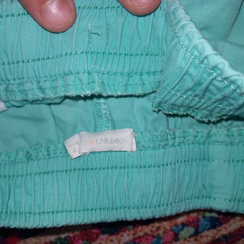 Rahat Kesim Beyaz Bağcıklı Kız Şortu - Görsel 4