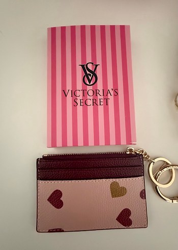 Victoria's Secret Pembe Deri Cüzdan - Görsel 2