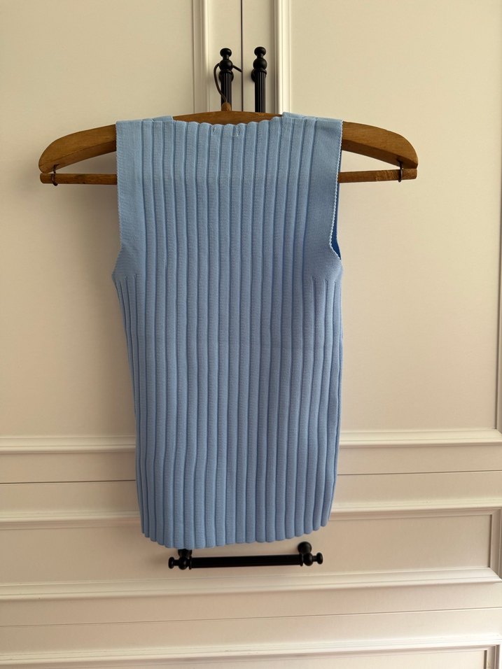 Mavi Kadın Bluz - Görsel 2