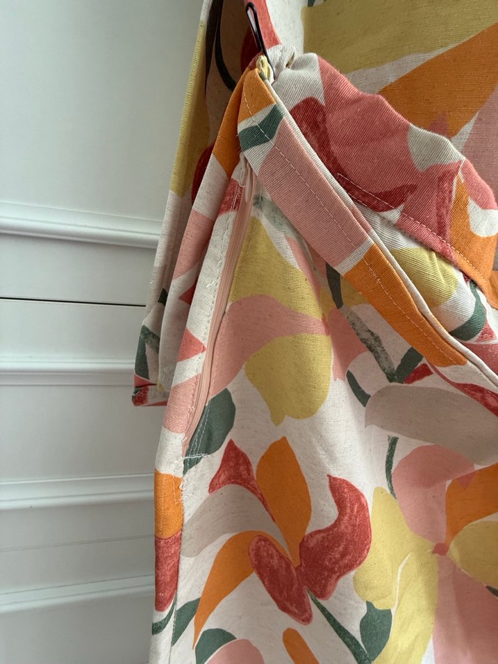 Keten Özel Tasarım Straplez Etek Takım - Görsel 3