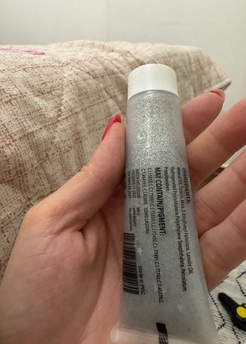 Gri Parlak Partiküllü Parlatıcı - Görsel 2