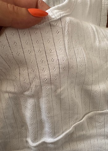 Kolsuz Beyaz Bebek Body Zıbın iki adet - Görsel 3