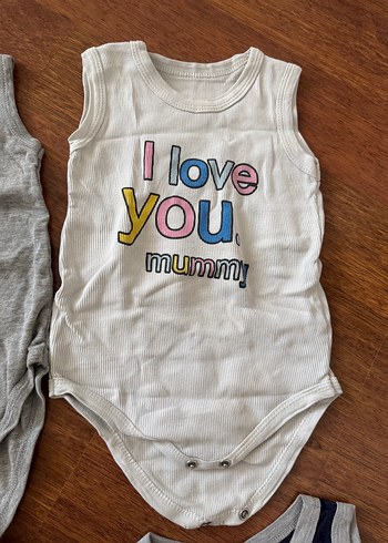 Beşli bebek Zıbın body - Görsel 7