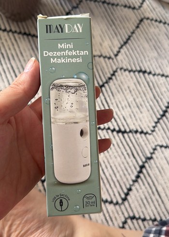 MAYDAY Mini Dezenfektan Makinesi Beyaz