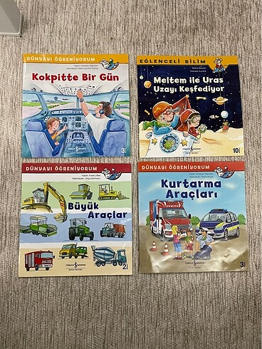 4 adet çocuk kitabı