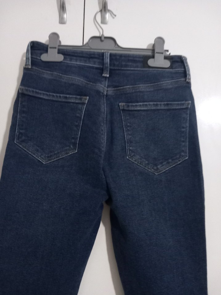 Lacivert Ergen Denim Pantolon Mavi - Görsel 3