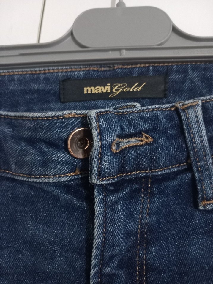 Lacivert Ergen Denim Pantolon Mavi - Görsel 4