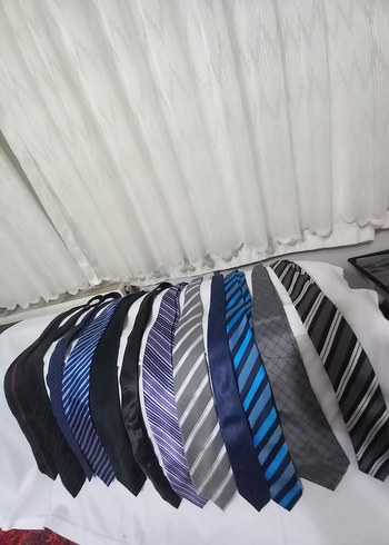 Erkek Çok Renkli İş Kravatları - Görsel 5