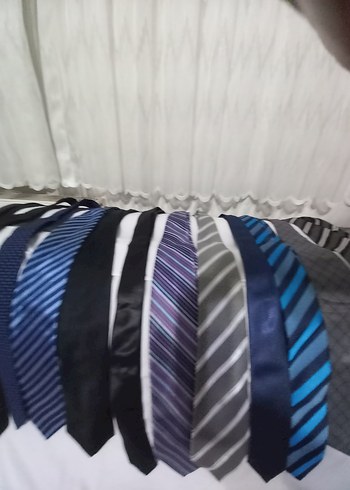 Erkek Çok Renkli İş Kravatları - Görsel 3