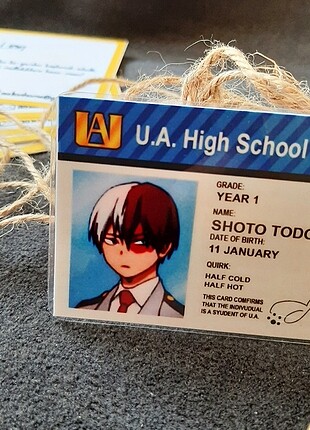 Todoroki Anahtarlık 