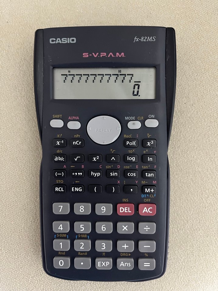 Casio fx-82MS Hesap Makinesi Gri - Görsel 2