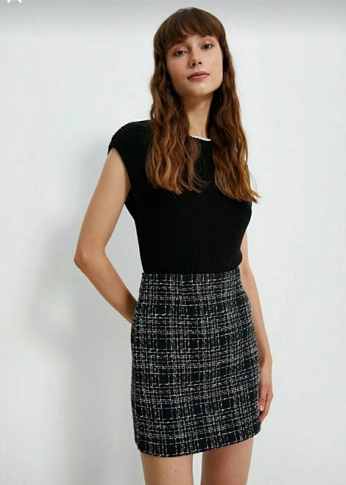 Koton tüvit etek - Görsel 2