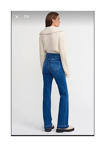 Dilvin flare pantolon - Görsel 3