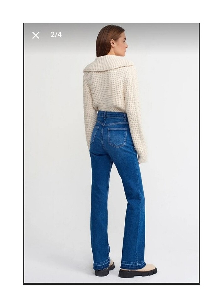 Dilvin flare pantolon - Görsel 3