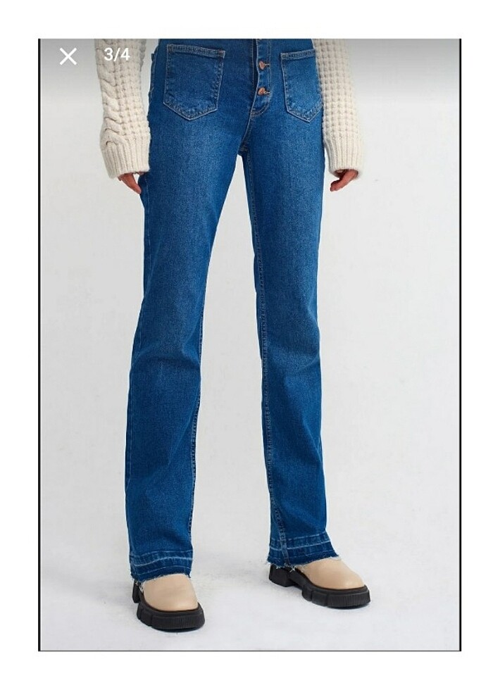 Dilvin flare pantolon - Görsel 2