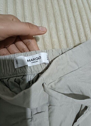 Mango kadife fitilli pantolon - Görsel 2