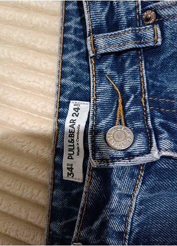 34 Beden Pull and bear mom jean 