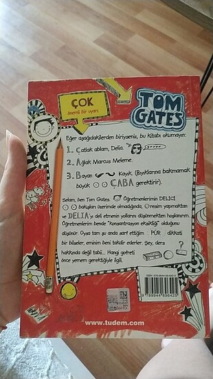  Tom gatesin harika dünyası çocuk kitabı 