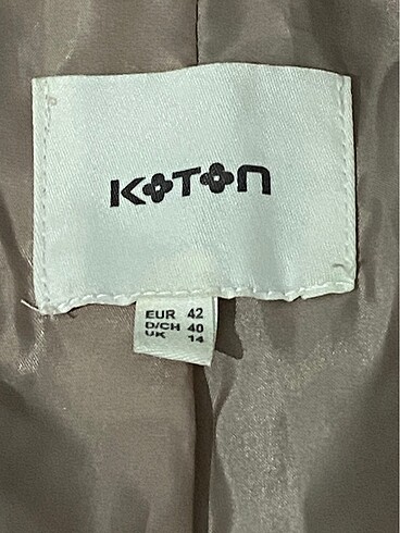 Koton Koton Deri Kadın Ceket