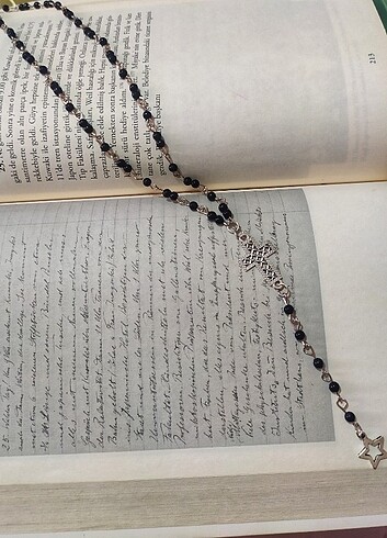 American Vintage Rosary fairy haç kolye