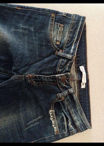 Koton İspanyol Paça Jean - Görsel 4