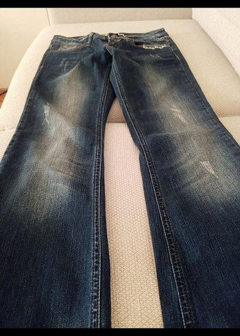 Koton İspanyol Paça Jean - Görsel 3