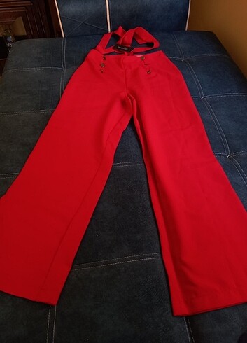 38 Beden Trendyol vintage tulum pantolon 