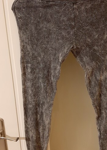 Gri batik tayt m/L beden uyumlu - Görsel 4