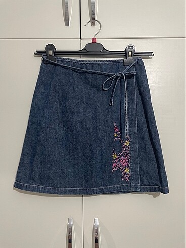 vintage mini kot etek