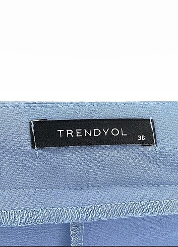 36 Beden mavi Renk Trendyol pantolon