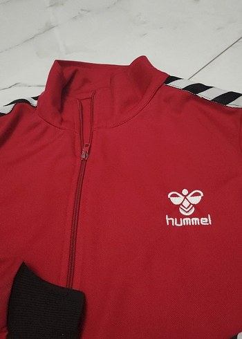 12-13 Yaş Beden Kırmızı Fermuarlı Erkek Çocuk Sweatshirt
