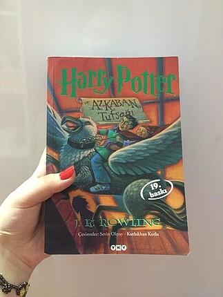 Harry potter (3-4-5) kitap seti parçası