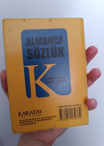 Almanca-Türkçe Sözlük Karatay Yayınları - Görsel 2