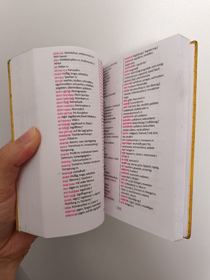 Almanca-Türkçe Sözlük Karatay Yayınları - Görsel 3