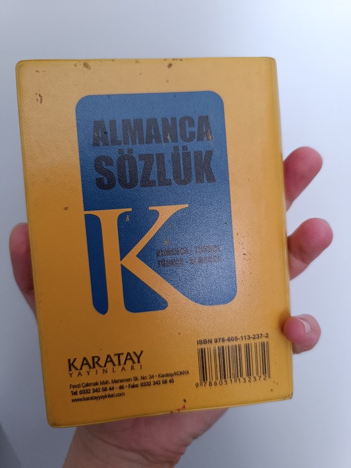 Almanca-Türkçe Sözlük Karatay Yayınları - Görsel 2