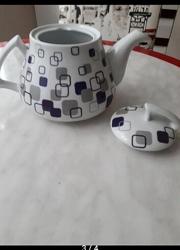 Beden beyaz Renk PORSELEN DEMLİK