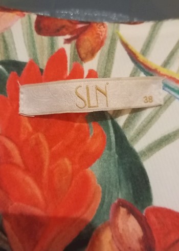 Selen marka çiçekli yazlık elbise - Görsel 6