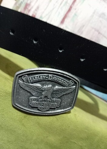 l/xl Beden Harley Davidson gerçek deri