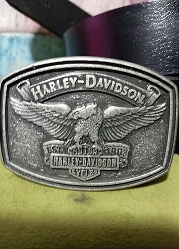 l/xl Beden siyah Renk Harley Davidson gerçek deri