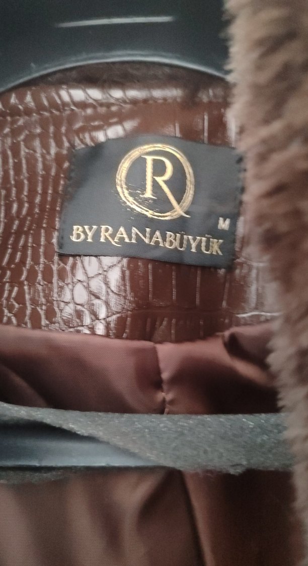 Kahverengi Kürklü Deri Kadın Ceket - Görsel 3