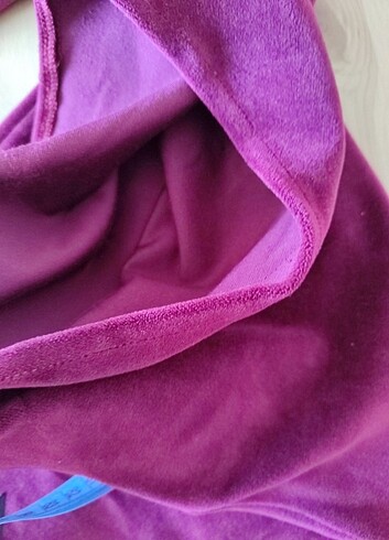 Zara Kadife bordo elbıse