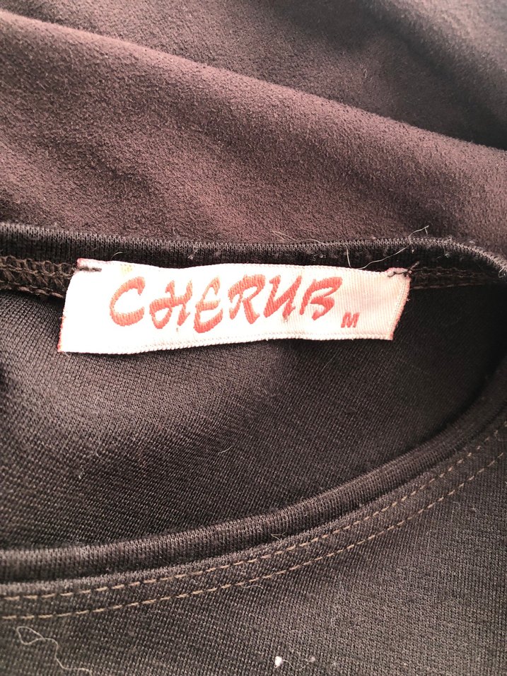 Kahverengi Fırfırlı Kolsuz Mini Elbise - Görsel 2