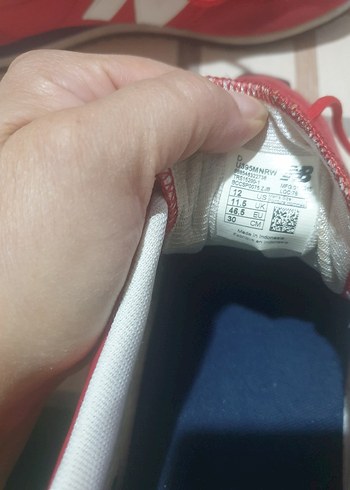 New Balance 396 Unisex Spor Ayakkabı Kırmızı - Görsel 5