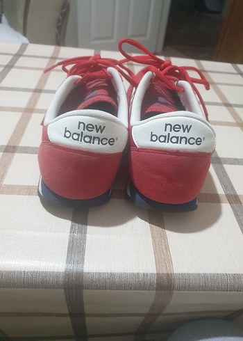 New Balance 396 Unisex Spor Ayakkabı Kırmızı - Görsel 3